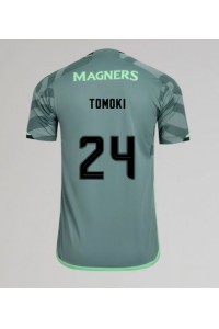 Celtic Tomoki Iwata #24 Jalkapallovaatteet Kolmaspaita 2023-24 Lyhythihainen